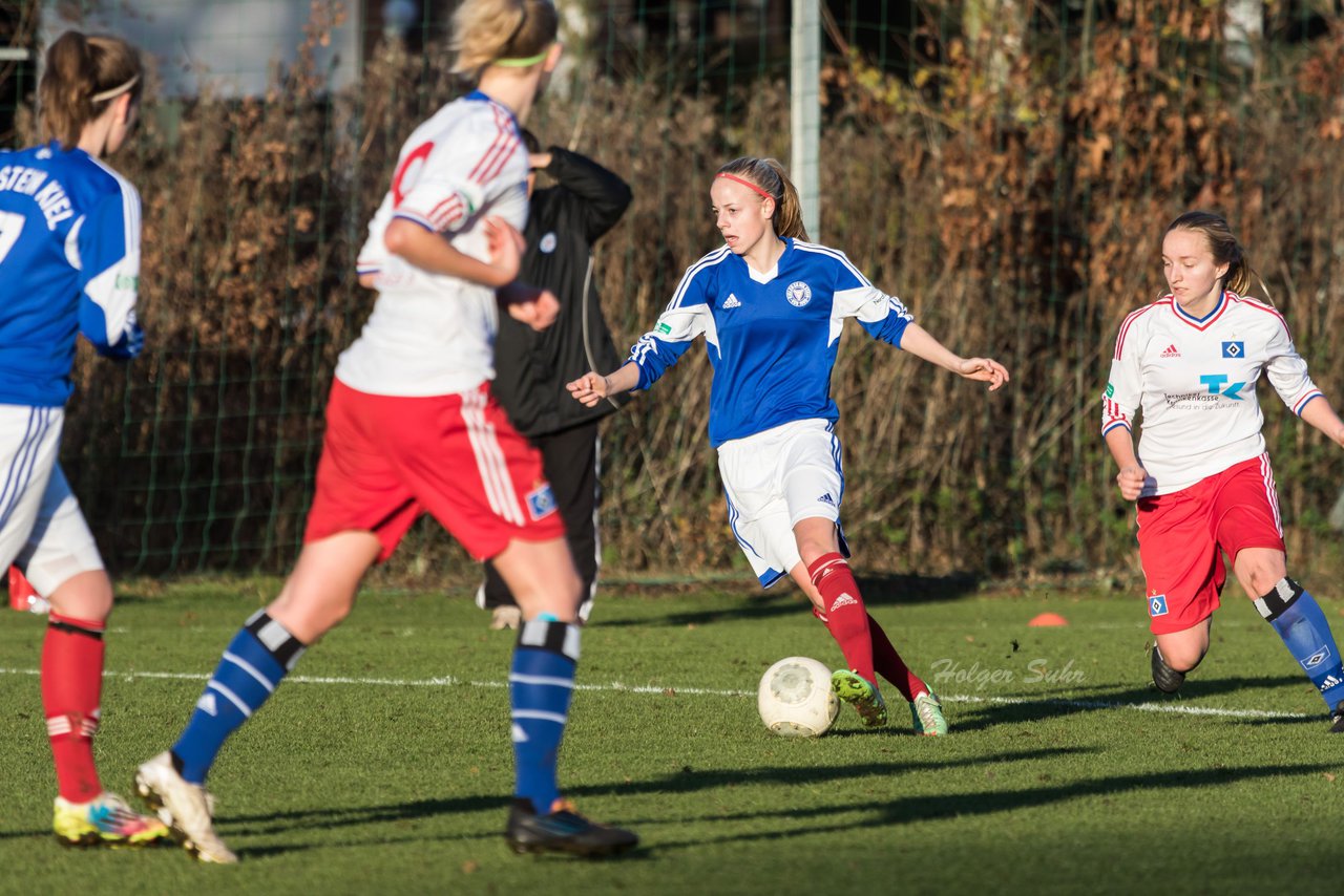 Bild 83 - B-Juniorinnen Hamburger SV - Holstein Kiel : Ergebnis: 0:1